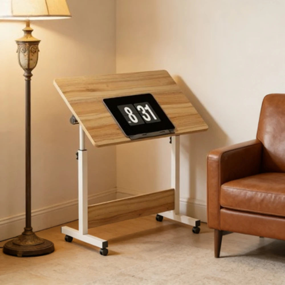 Electric Adjustable Height Standing Desk | Mobile Workstation