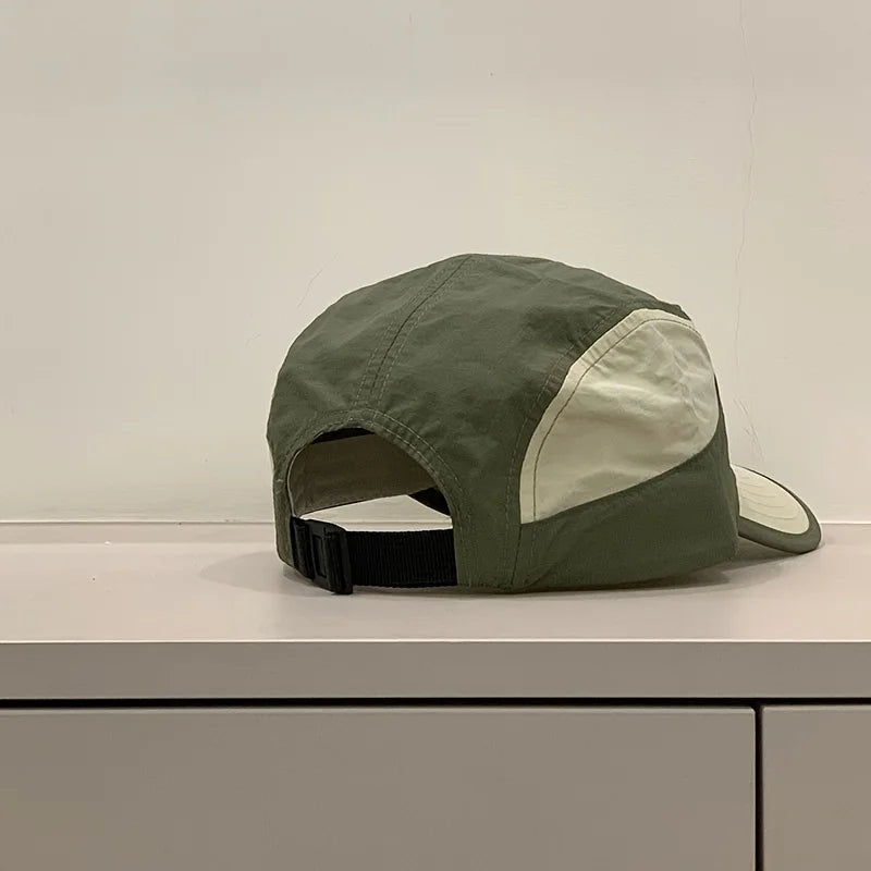 Summer Quick-Dry 5-Panel Baseball Cap | Breathable Sunshade Hat