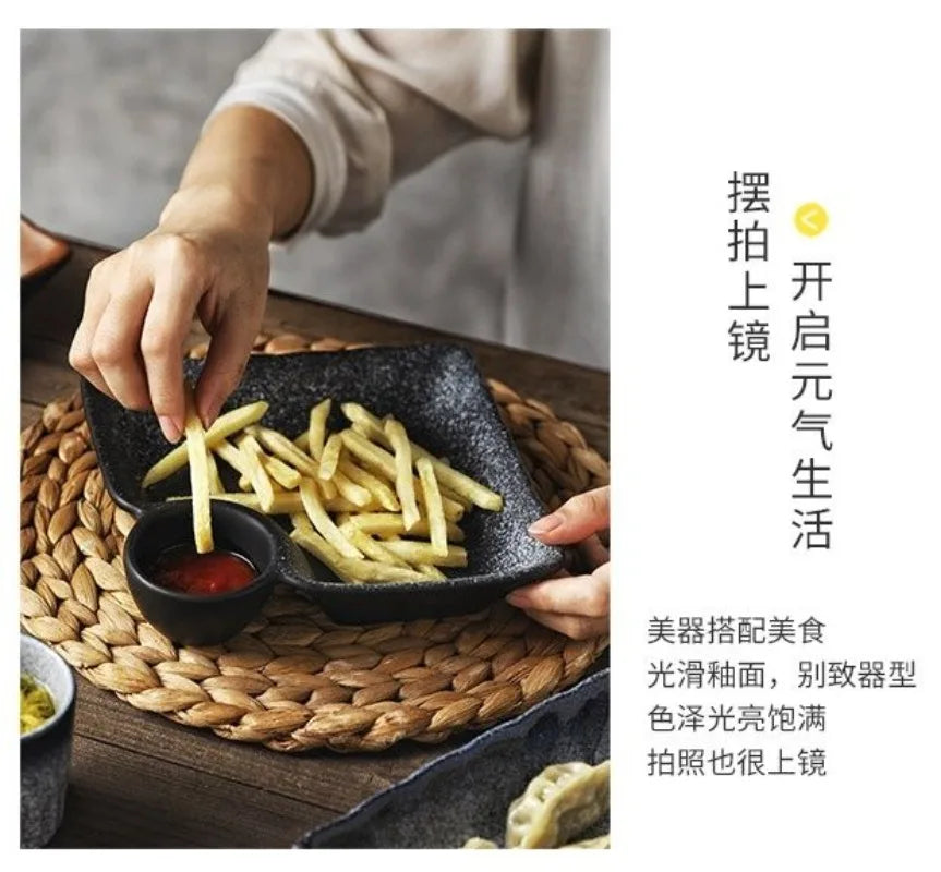 Juego de platos de cerámica para dumplings | Eleva tu experiencia culinaria