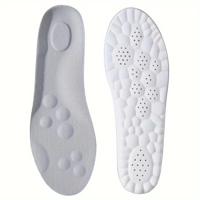 Plantillas deportivas de látex de alta elasticidad | Almohadillas transpirables con soporte de arco