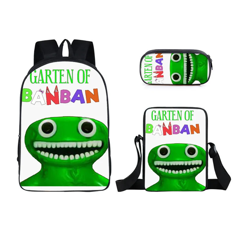 Stylish Garden Game Backpack | Versatile Student Shoulder Bag