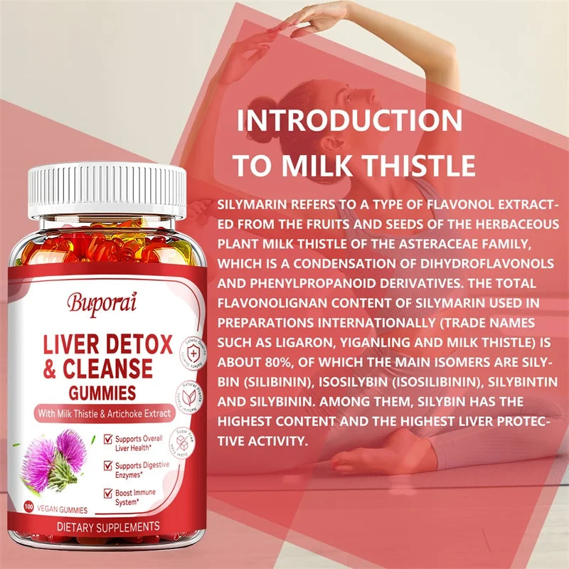 Liver Cleanse & Detox Gummies | Boost Digestion & Immunity
