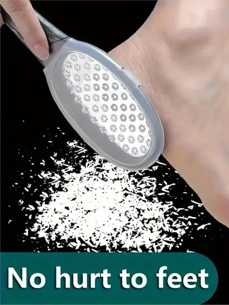 Ergonomic Stainless Steel Foot File | Home Pedicure Essential