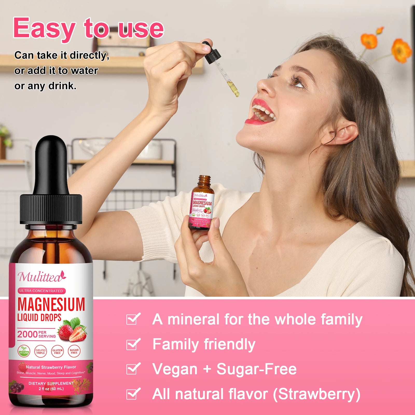High Potency Liquid Magnesium Glycinate for Relaxation and Sleep ...