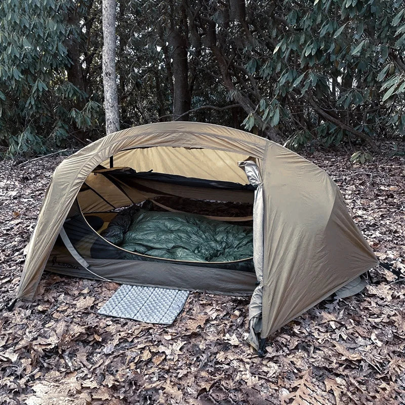 Rainproof Tactical Outdoor Camping Tent | Foldable Hiking Shelter