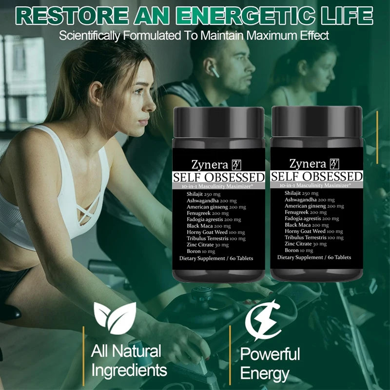 Organic Pure Shilajit Supplement | Boost Energy & Stamina