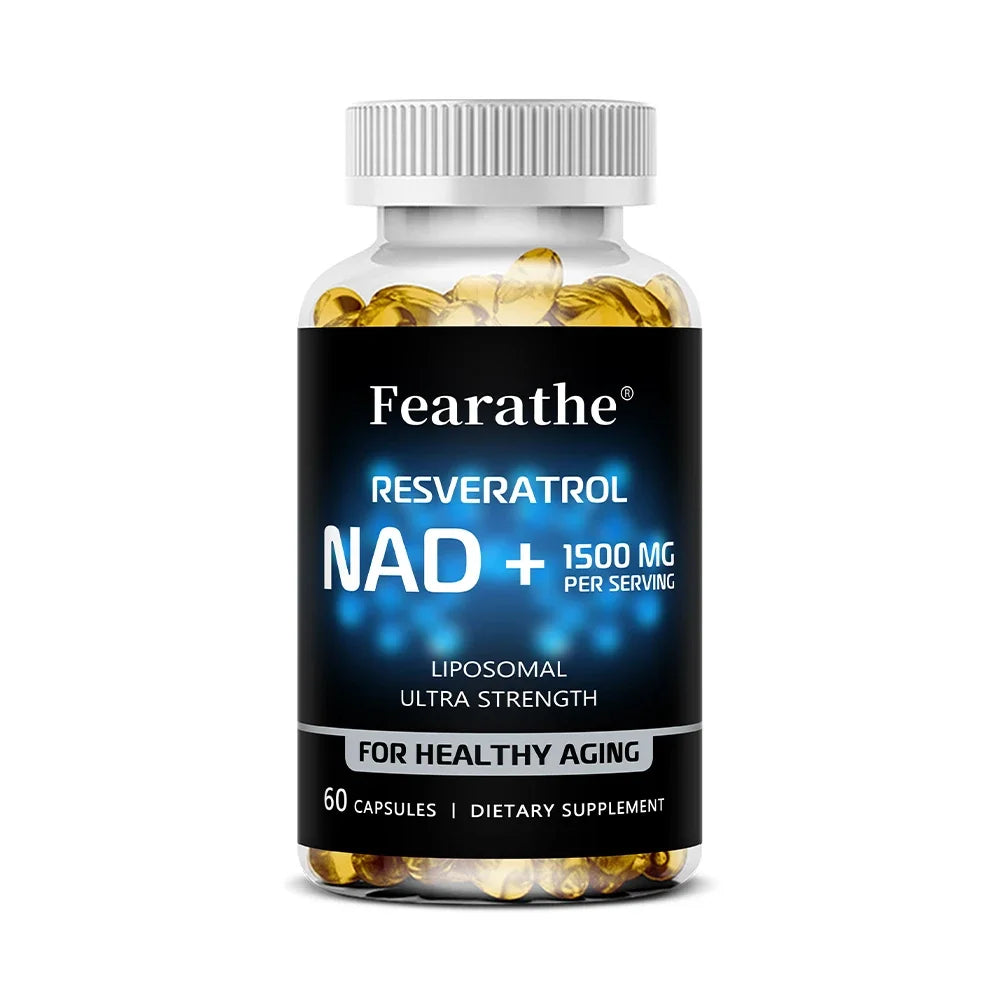 NAD+ Boost with Resveratrol | Enhance Vitality, Repair Cells