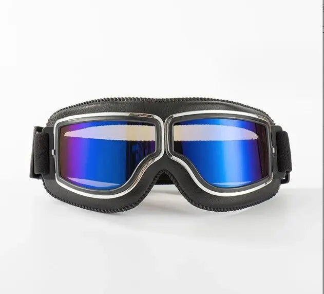 Retro Windproof Motorcycle Glasses | Foldable Sunglasses