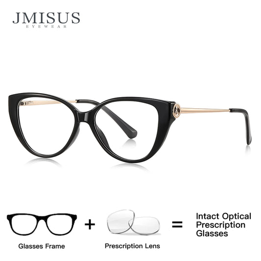 Fashionable Women's Spring Cat Eye Prescription Glasses 2026