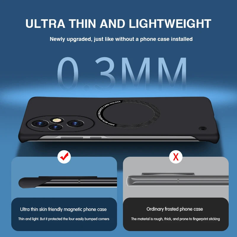 Luxury Magnetic PC Phone Case | Slim Protective Cover