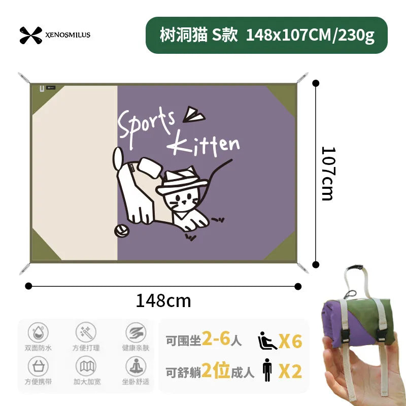 Portable Waterproof Picnic Mat | Lightweight Foldable Beach Pad