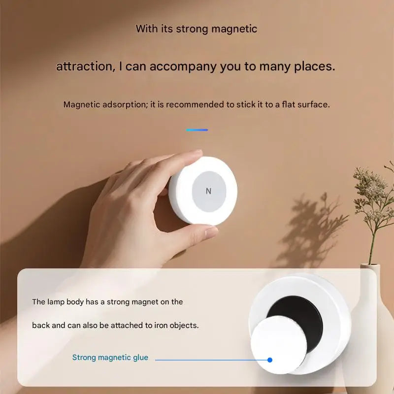Energy Saving Touch Sensor LED Night Light | USB Rechargeable Lamp