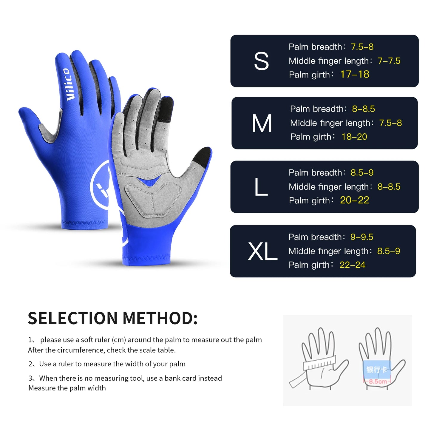 Breathable UV Resistant Sunscreen Gloves for Summer Activities