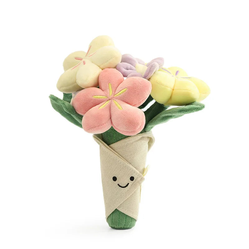Cute Plush Flower Bouquet | Perfect Gift for Engagements & Weddings