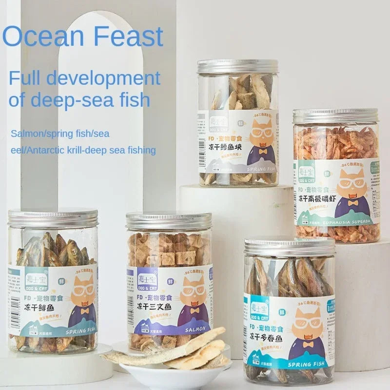 Freeze-Dried Pet Snacks | Premium Chicken, Duck & Beef Treats