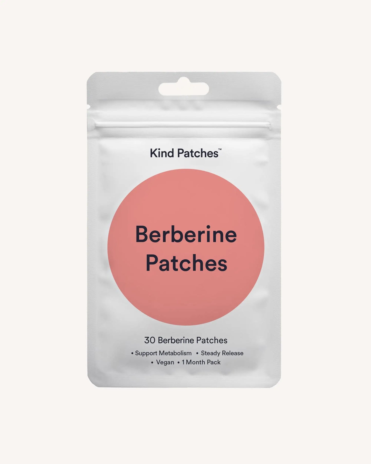 30 Berberine Patches for Healthy Living – Vegan & Steady Release