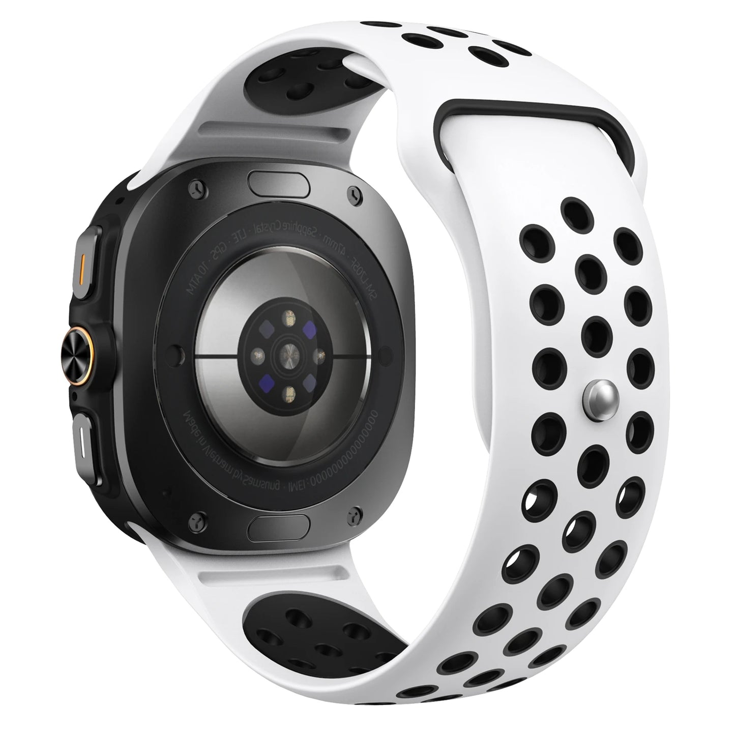 Two-Tone Silicone Watch Strap | Stylish Replacement Band