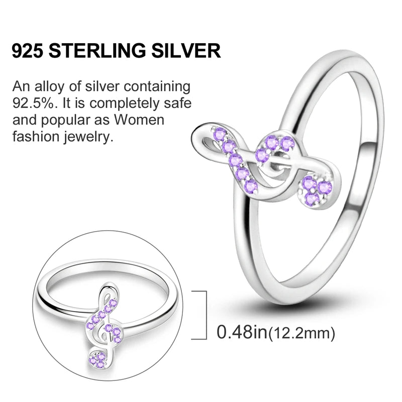 Elegant 925 Sterling Silver Infinite Love Ring | Luxury Wedding Jewelry