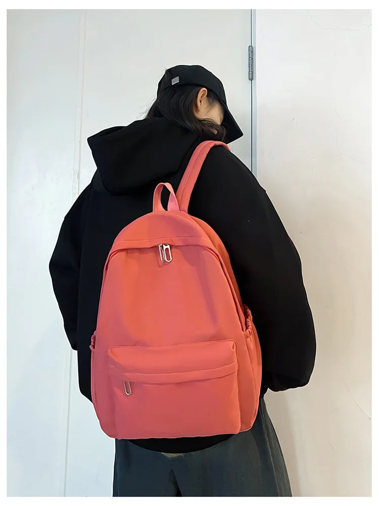 Stylish Large Capacity Backpack for Teen Girls | Minimalist School Bag