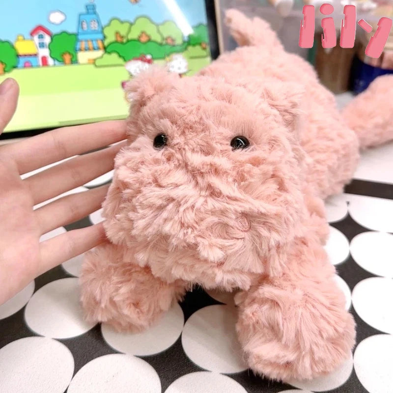 Hippopotamus Plush Toy Soft Stuffed Hippo Sleeping Doll Gift