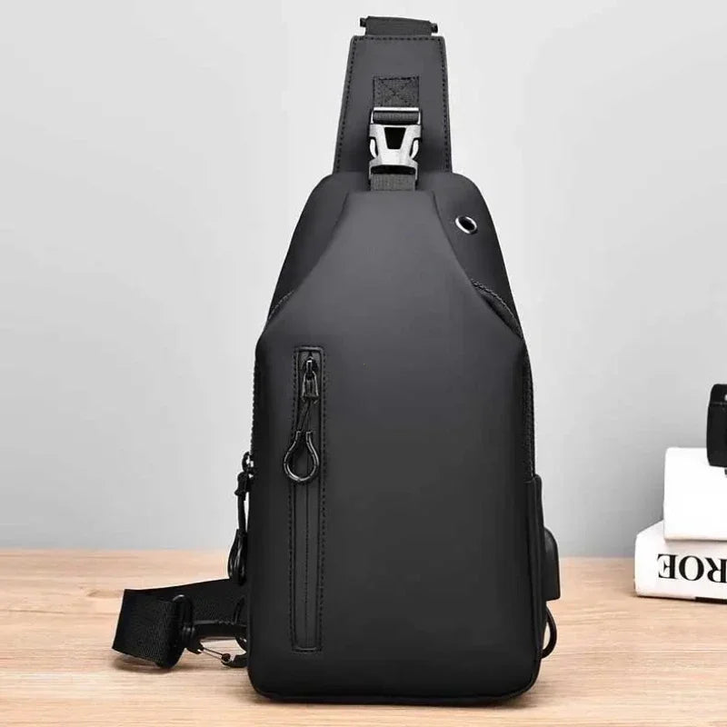 Stylish Men's Chest Bag | Casual One Shoulder Crossbody Design
