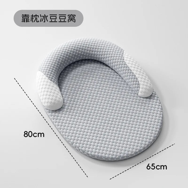 Summer Cooling Pet Mat | Removable & Washable Dog Cat Bed