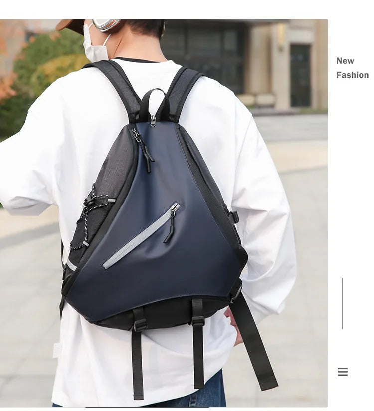 Men's Waterproof Large Capacity Crossbody Chest Bag | Fashionable & Functional