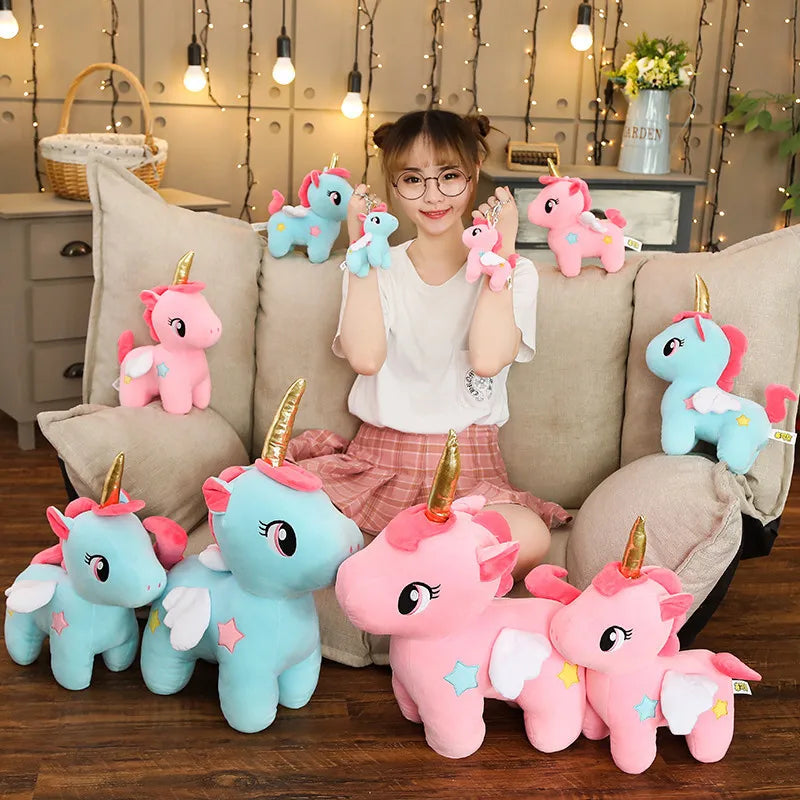 Soft Unicorn Plush Toy | Cozy Stuffed Animal for Kids