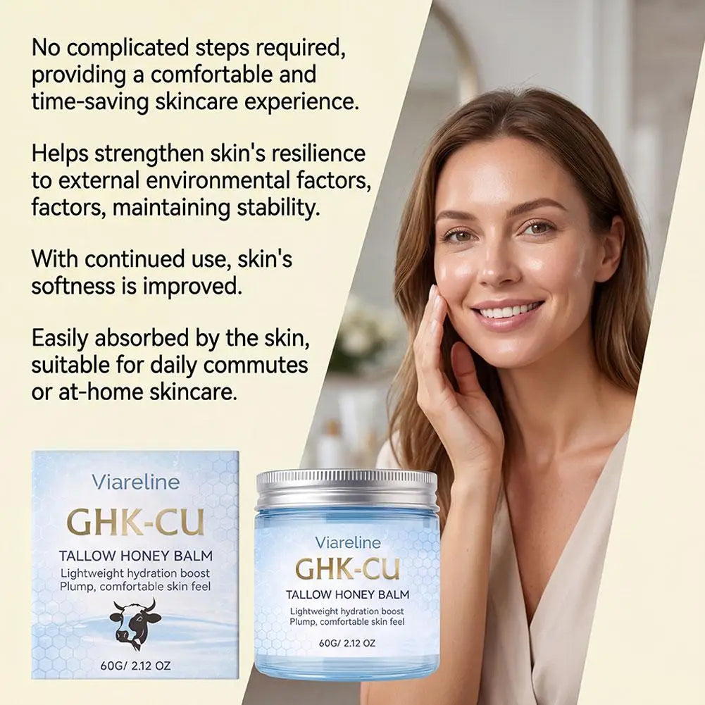 Firming Copper Peptide Tallow Balm | Moisturize Dry Skin