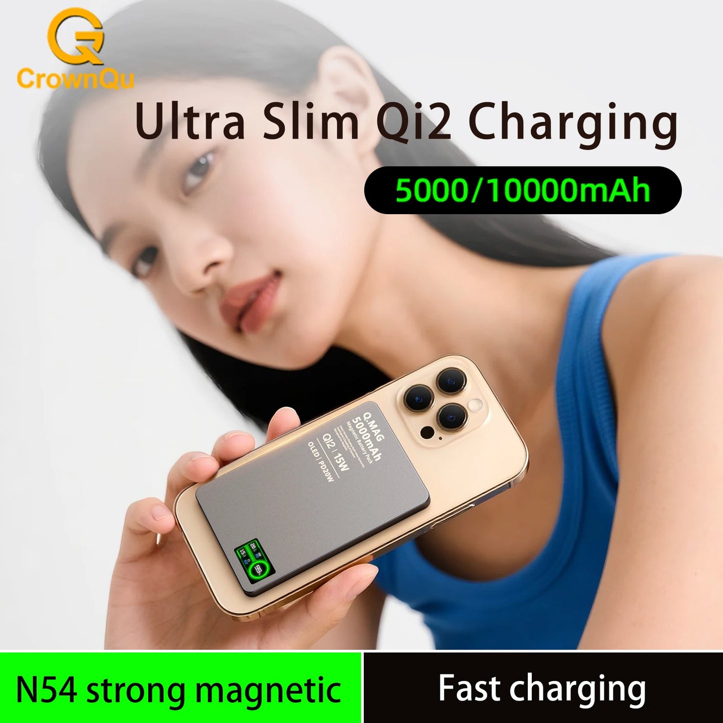 Magnetic Wireless Powerbank | Fast Charging for All Devices