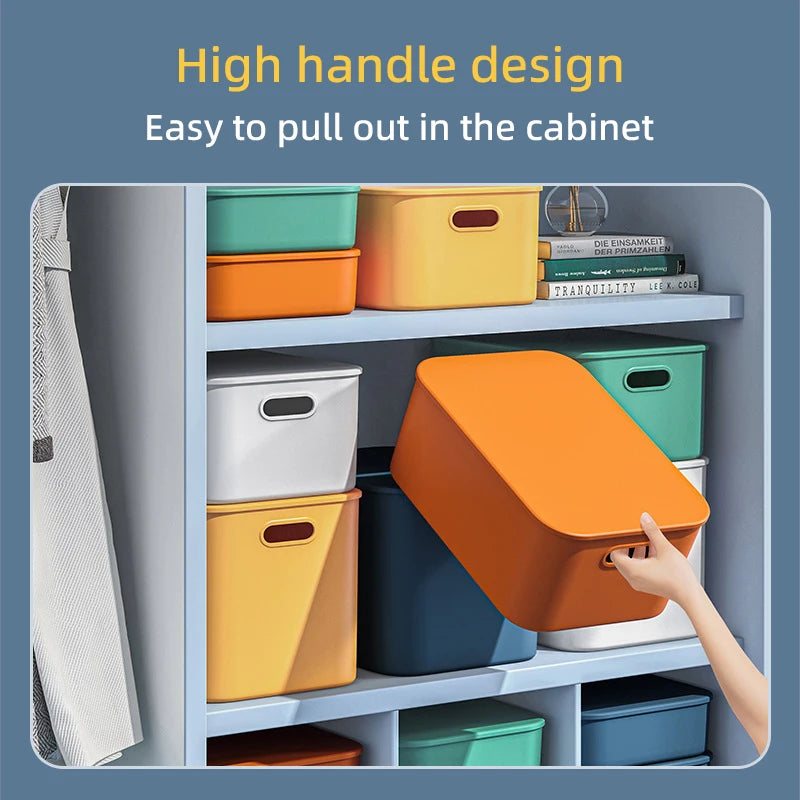 Colorful Stackable Plastic Organizers | Stylish Storage Solutions