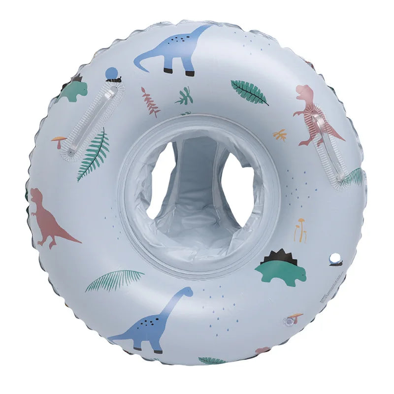 Baby Swimming Ring with Sunshade | Safe Toddler Pool Float