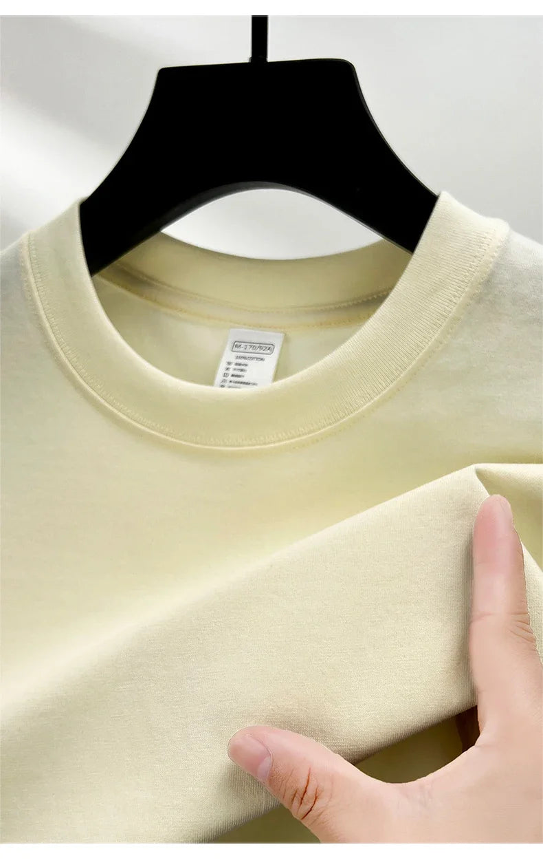 Men's Breathable Cotton Summer T-Shirt | Fashionable Short Sleeve Top