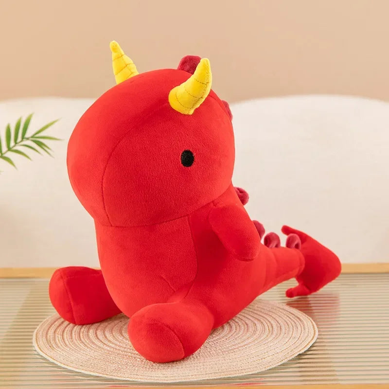 Cute Kawaii Plush Dinosaur Doll | Soft Cartoon Dino Toy for Kids