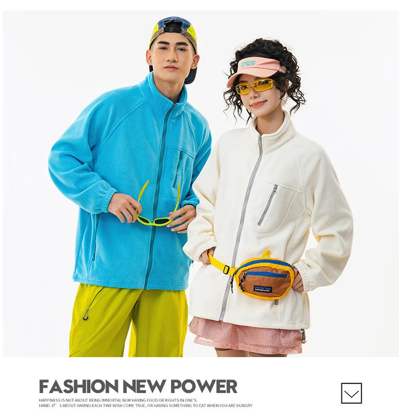 Lightweight Waterproof Fleece Jacket for Outdoor Adventures