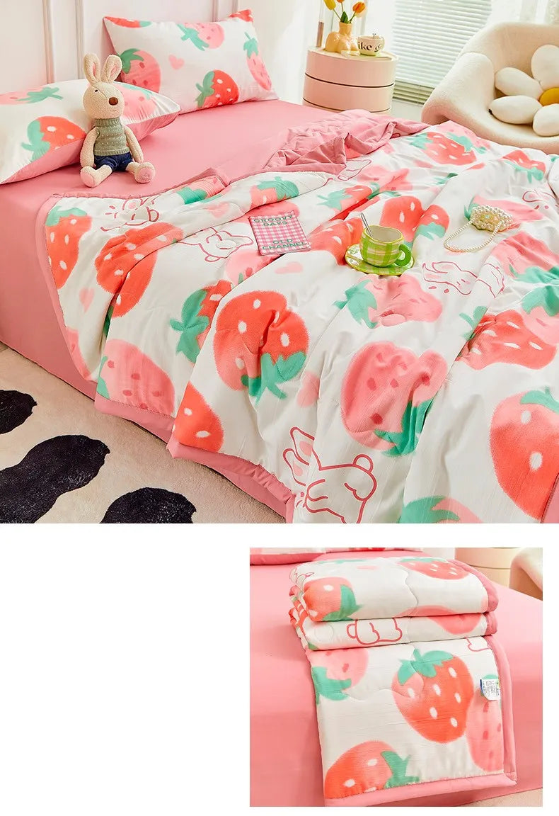 Summer Thin Duvet | Soft Printed Comforter for All Sizes