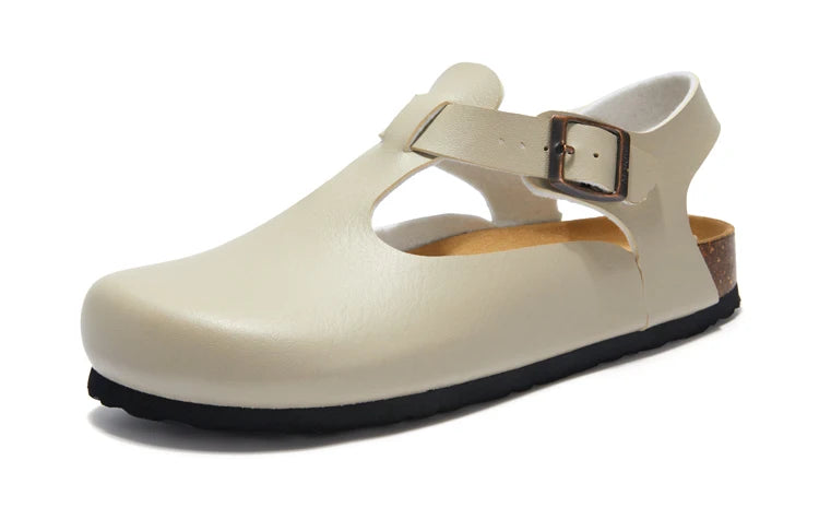 Summer Women's Gladiator Cork Sandals | Casual Buckle Straps