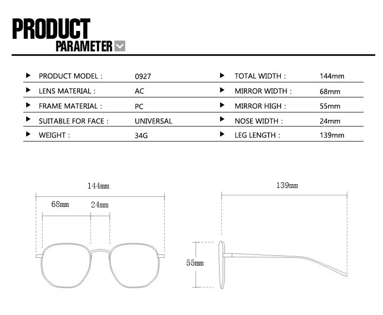 Stylish Cat Eye Optical Lenses Eyeglass Frame for Women