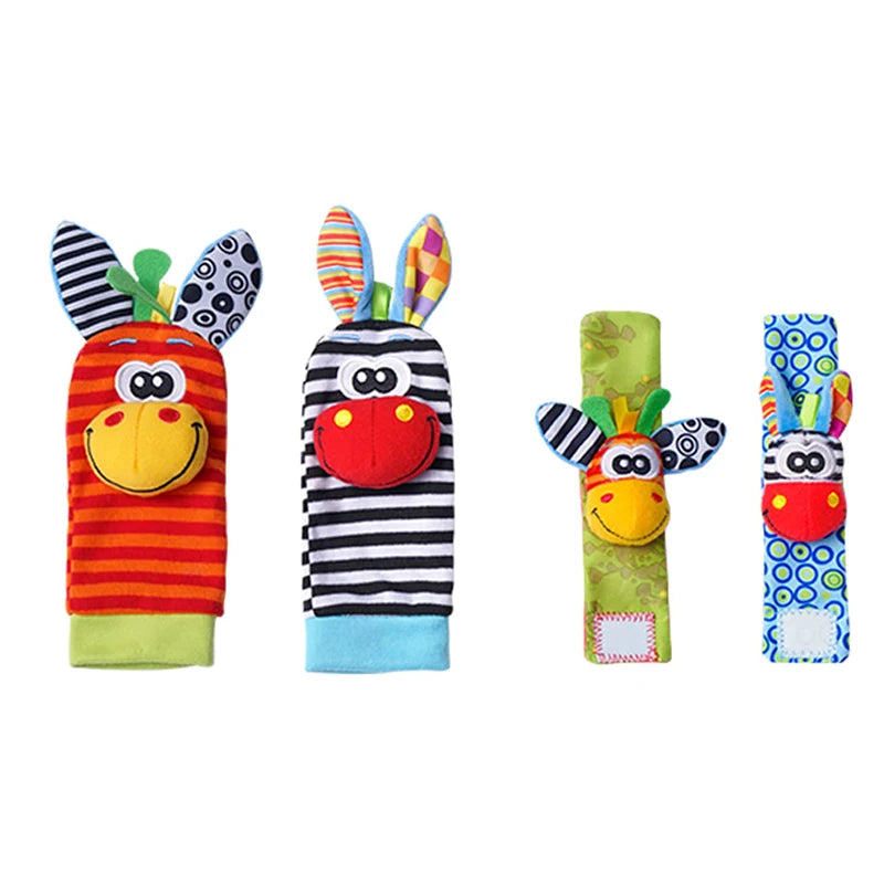 Cute Baby Rattle Socks Set for Infants | Fun and Safe Toys