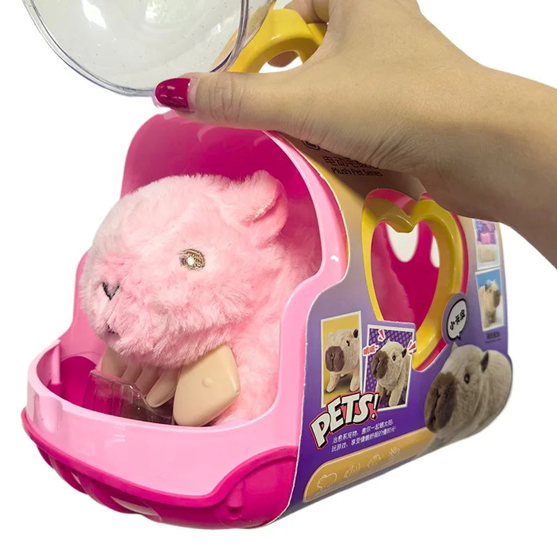 Electric Capybara Walking Doll Toy | Sounds & Plush Fun