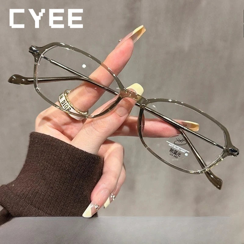 Stylish Women's Rectangular Reading Glasses | Anti Blue Light Eyewear
