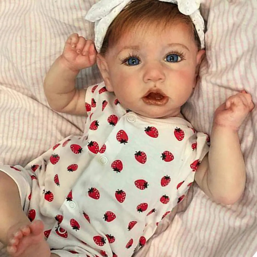 Lifelike Handmade Reborn Baby Doll | 55cm Realistic Toddler Toy