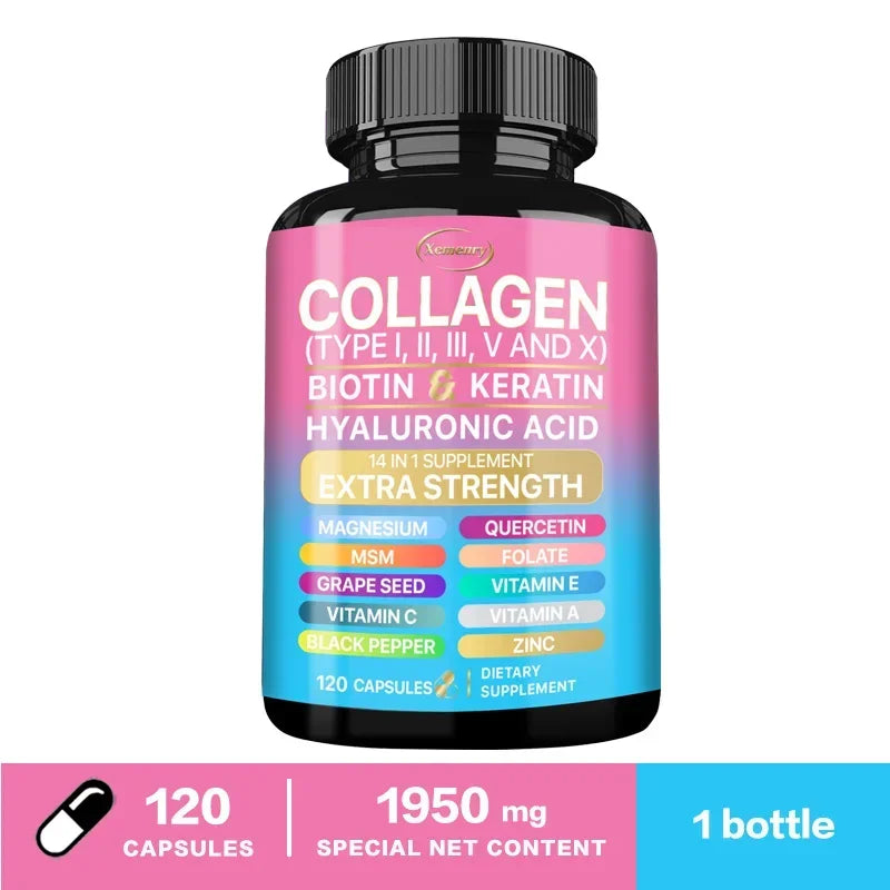 Collagen Supplement - Vital Support for Skin, Hair, and Nails