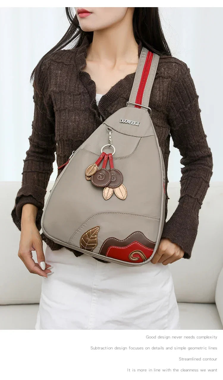 Versatile Casual Nylon Backpacks for Women | Trendy & Spacious