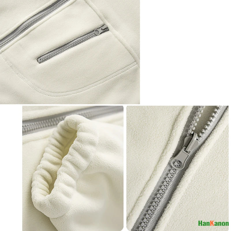 Lightweight Waterproof Fleece Jacket for Outdoor Adventures