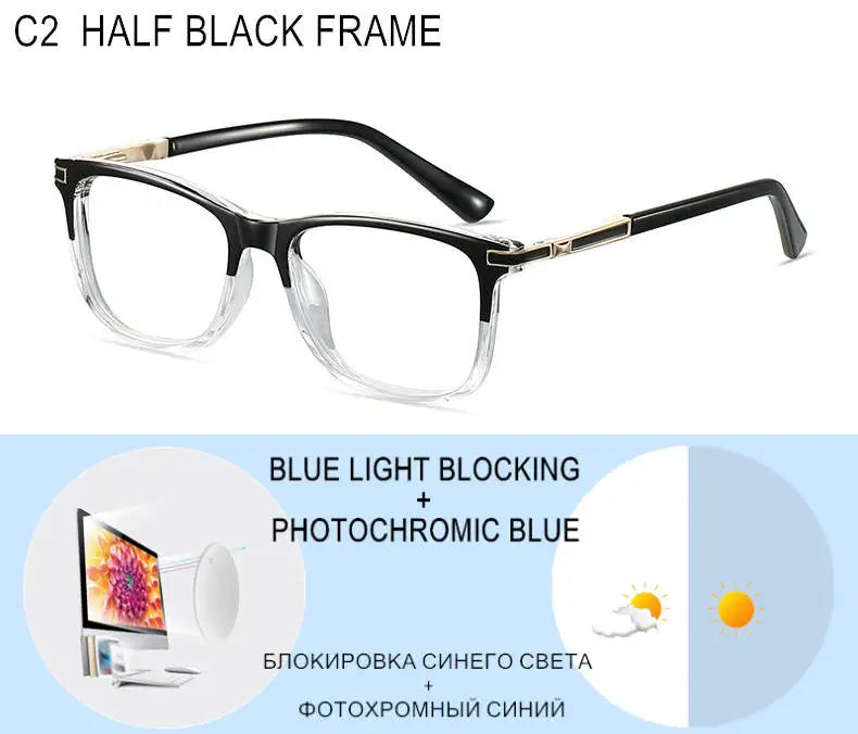 Custom Prescription Glasses | Blue Light Blocking & Photochromic Lenses