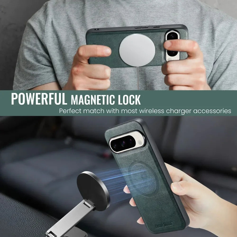Detachable 2 in 1 Leather Wallet Case for Google Pixel | Card Holder