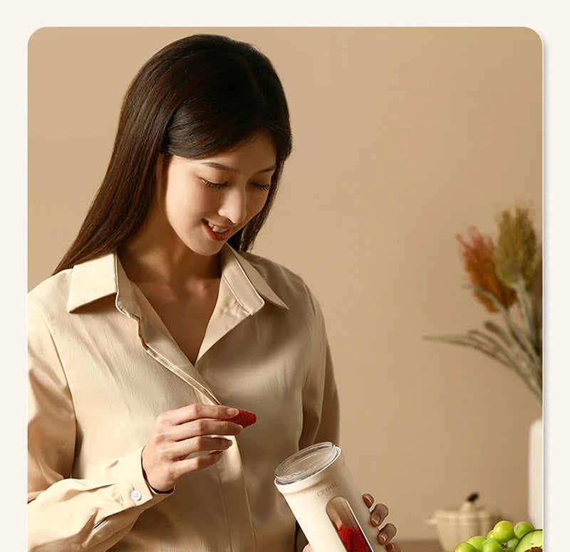 Portable USB Electric Fruit Blender | Multi-Functional Juice Cup