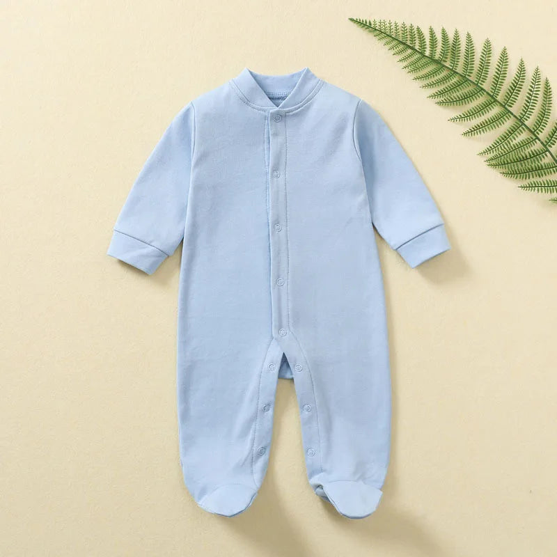 Cozy Cotton Jumpsuits for Newborns | Soft One-Piece Sleepers