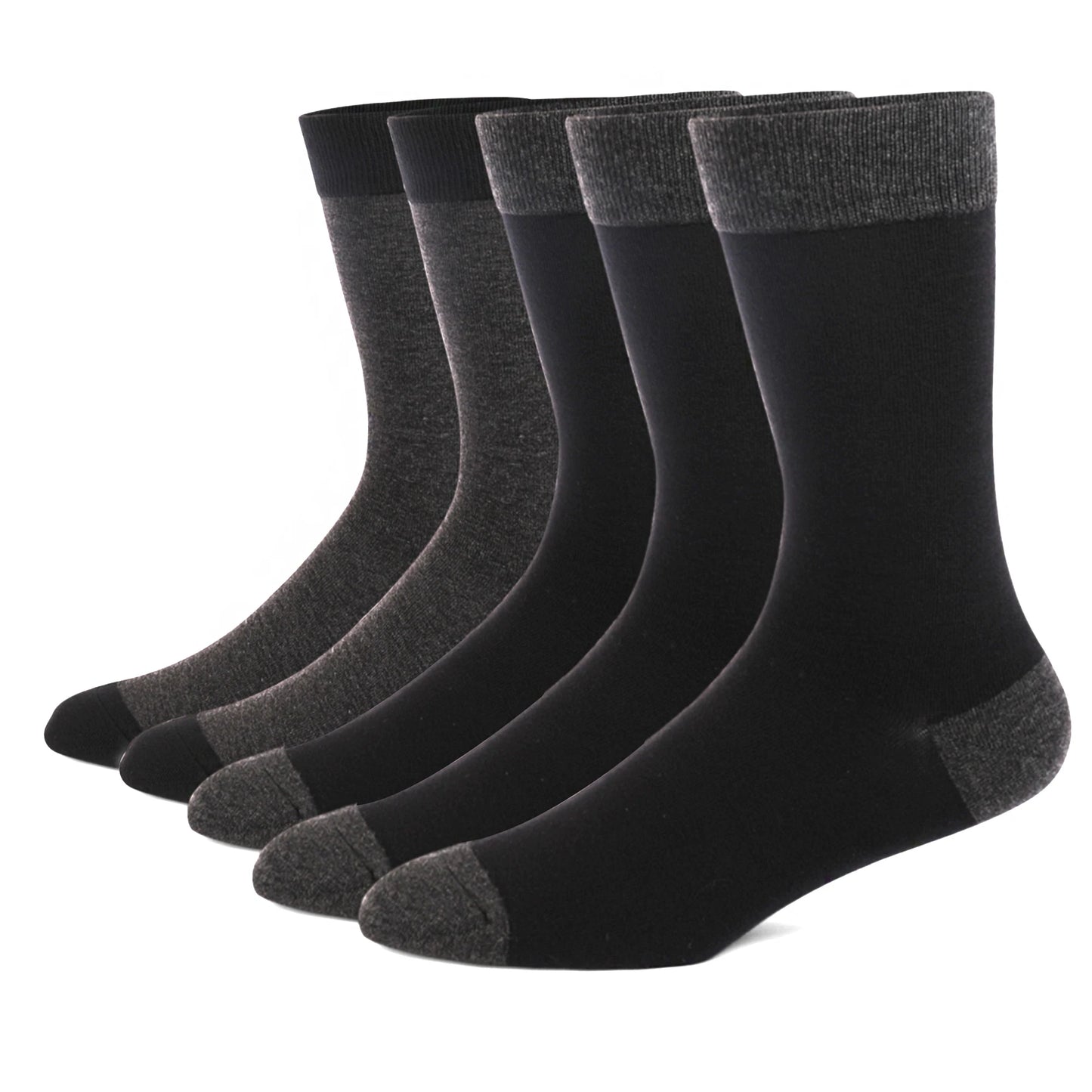Men's Dress Socks | Breathable Cotton Crew Socks for All Occasions